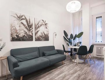 Soggiorno - Bilocale in Affitto in Viale Tunisia 36 a Milano