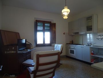 Soggiorno - Trilocale in Affitto in Via Augusto Conti a San Miniato