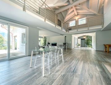 Soggiorno - Villa in Vendita in Via Ponte Bria a Omegna