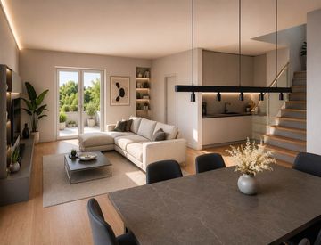 Soggiorno - Villa in Vendita in Via Scipione a Sestu