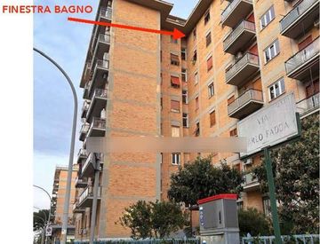 Vista - Trilocale in Vendita in Via Carlo Fadda a Roma