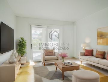 Soggiorno - Trilocale in Vendita in Via Kennedy 149 a Laives