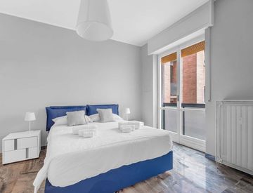 Camera da letto - Bilocale in Affitto in Via Giuseppe Ripamonti 190 a Milano