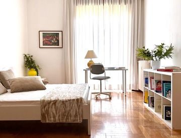 Camera da letto - Appartamento in Affitto in Piazza S. Agostino a Milano