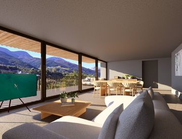 Terrazza - Quadrilocale in Vendita in zona Covelano a Silandro