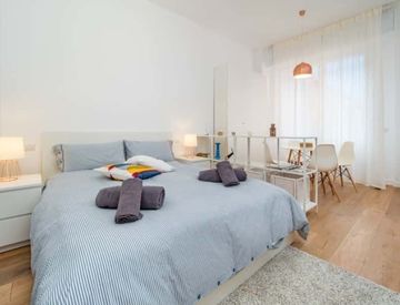 Camera da letto - Bilocale in Affitto in Via Accademia 32 a Milano