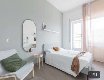 Camera da letto - Stanza in Affitto in Via Baldo degli Ubaldi a Roma