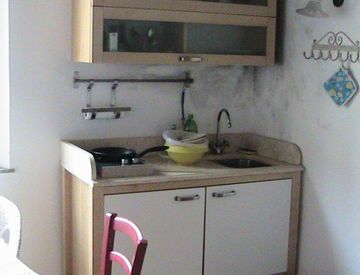 Cucina - Monolocale in Affitto in Via Palestro 101 a Pontedera