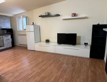 Soggiorno - Bilocale in Affitto in Via Orio a Bergamo