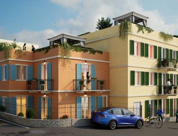 Foto 1 di 22 - Attico, mansarda in Vendita in Via Al Capo 2 a Bordighera