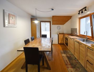 Cucina - Trilocale in Vendita in Via Rienza 31 a Villabassa