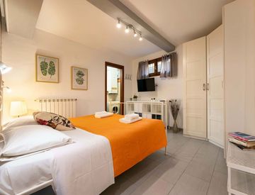 Camera da letto - Bilocale in Affitto in Via dei Macci a Firenze