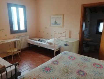 Camera da letto - Monolocale in Affitto in zona Centro Storico a San Miniato
