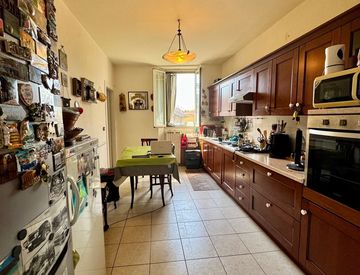 Cucina - Trilocale in Vendita in Via Novara 4 a Borgo Vercelli