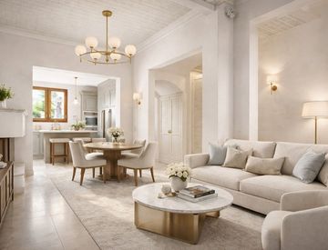 Soggiorno - Villetta a schiera in Vendita in Via Cesare Battisti 33 a Viareggio