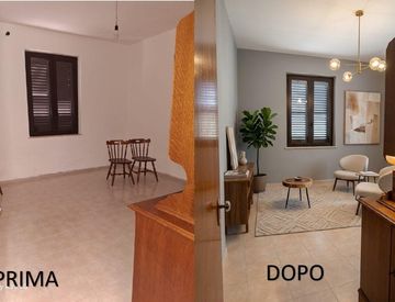 Soggiorno - Villa in Vendita in Via dei Gerani a Castro dei Volsci