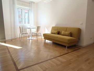 Soggiorno - Bilocale in Affitto in Via dei Grimani a Milano