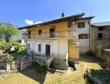 Facciata - Casa indipendente in Vendita in Vicolo del Portico 10 a Meana di Susa