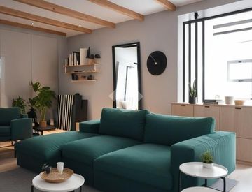 Soggiorno - Casa bifamiliare, trifamiliare in Vendita in Via XXIV Maggio 20 a Lonate Pozzolo