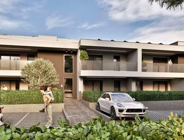 Facciata - Bilocale in Vendita in Via Mercato Vecchio 1 a Caerano di San Marco