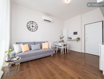 Soggiorno - Bilocale in Affitto in Via Gian Carlo Castelbarco 3 a Milano