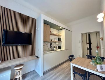 Soggiorno - Appartamento in Affitto in Via L. Cagnola 10 a Milano