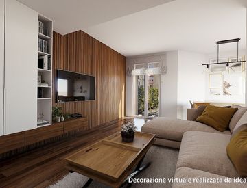 Camera da letto - Trilocale in Vendita in Corso Italia 49 a Bordighera