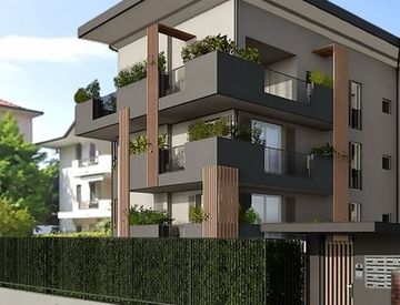 Facciata - Quadrilocale in Vendita in Via Alcide de Gasperi 7 a Inzago