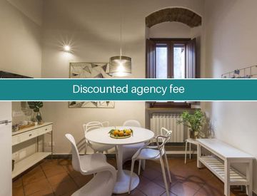 Soggiorno - Bilocale in Affitto in Piazza di San Firenze a Firenze