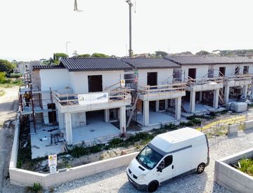 Facciata - Nuova costruzione in Vendita in Quarticciolo di Vermicino 44 a Frascati