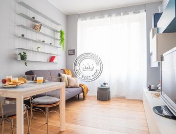 Soggiorno - Trilocale in Affitto in Via Gian Carlo Castelbarco 3 a Milano