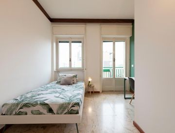 Camera da letto - Stanza in Affitto in Viale Beatrice d'Este a Milano