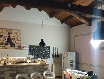 Cucina - Quadrilocale in Vendita in Piazza Garibaldi a Crescentino