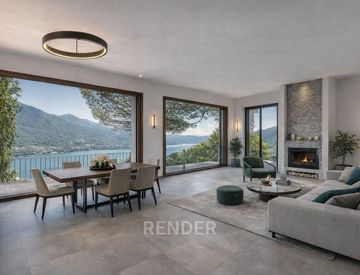 Soggiorno - Casa indipendente in Vendita in zona Centro a Galbiate