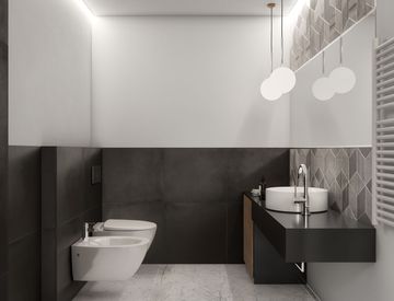 Bagno - Quadrilocale in Vendita in Via Agnelli a Bizzarone