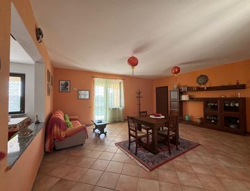 Soggiorno - Casa bifamiliare, trifamiliare in Vendita in Via 11 Settembre a Pezzana