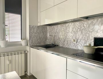 Cucina - Trilocale in Vendita in Via Leonardo da Vinci a Lana