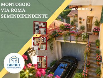Facciata - Casa indipendente in Vendita in Via Roma 70 a Montoggio