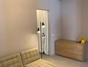 Soggiorno - Bilocale in Affitto in Via dello Zoccolo a Brescia