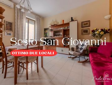 Soggiorno - Bilocale in Vendita in Viale Fratelli Casiraghi 100 a Sesto San Giovanni