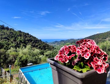 Piscina - Villa in Vendita in Strada della Villa a Seborga