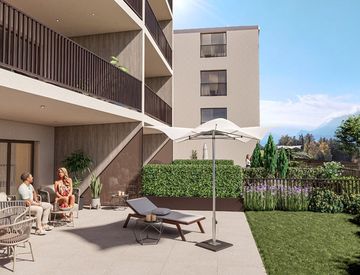 Terrazza - Quadrilocale in Vendita in salonetto a Meltina