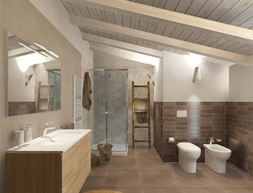 Bagno - Rustico, casale in Vendita in Corso Galileo Ferraris 21 a Trino