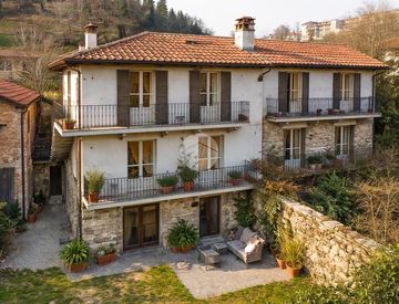 Facciata - Rustico, casale in Vendita in Frazione Colombaro 13 a Lanzo Torinese