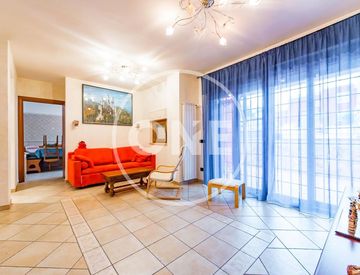Soggiorno - Casa bifamiliare in Affitto in Via Padre Agostino Fioravanti 204 a Roma