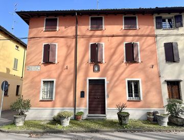 Vista - Villetta a schiera in Vendita in Piazza Giuseppe Mazzini 2 a San Secondo Parmense