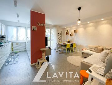 Soggiorno - Trilocale in Vendita in Via Marconi a Laives