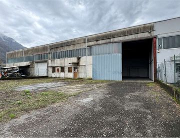 Facciata - Capannone in Vendita in Via Area Artigianale la Sassonia 13 a Piedimulera