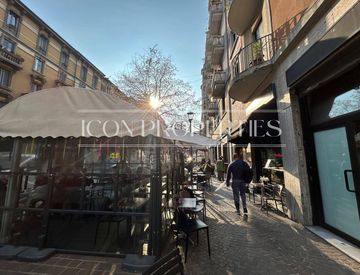 Vista - Locale commerciale in Affitto in Via Federico Ozanam a Milano