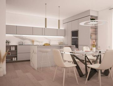 Cucina - Trilocale in Vendita in Lungomare Antonio Gramsci a Porto San Giorgio